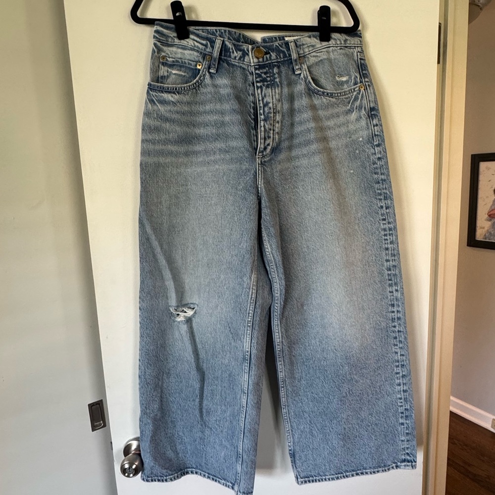 Rag & Bone andi high rise ankleWide Leg Jeans